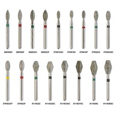 FG Diamond Burs Football Barrel Diamonds 368 379 811 Occlusal Lingual High Speed picture