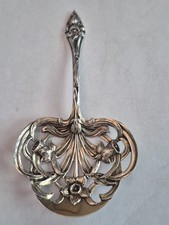H 44 Floral Pattern by Gorham Sterling Bon Bon / Nut Spoon 4 3/8