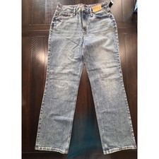 Edgely Maurices Women 10 Regular Relaxed Straight High Rise Medium Wash Jeans picture