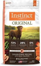 Instinct Original Raw Coated Dry Dog Food Real Salmon Grain Free 20 lb Bag picture