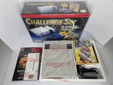 Nintendo Challenge Set CIB COMPLETE IN BOX NES-001 SuperMarioBros3 NFR RESTORED picture