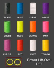 Vise Inserts P/O (Power Lift/Oval) Bowling Grips. Choose Sizes & Colors picture