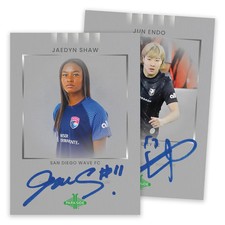 SINGLES - 2022 Parkside Paramount NWSL AUTO Autograph Signature UPDATED DM OFFER picture