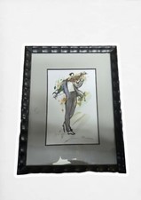 Art Known As The Violinist. Mint Art Piece. picture
