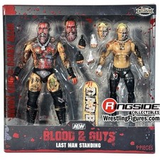 AEW JAZEWARES BLOOD&GUTS 2-PACK  BRODY KING & DARBY ALLIN picture
