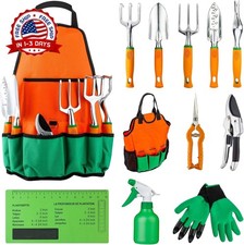 Juego de Herramientas de Jardin con Bolsa de Almacenamiento de 12 Piezas picture