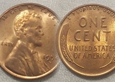 1952-D Lincoln Gem Uncirculated One Cent Wheat Penny-Free & Fast Post picture