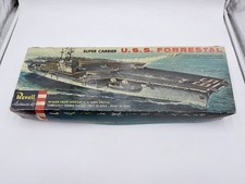 Vintage Revell USS Forrestal Super Carrier Model Kit H-339:298 1950s HTF “ READ” picture
