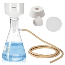 1000ml Buchner Funnel Filtering Kit Lab Filtering Flask Glass w/ Flask Funnel N picture