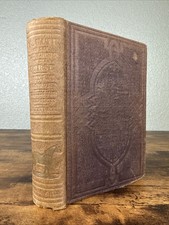 ANTIQUE 1853 VETERINARY BOOK: YOUATT ON THE STRUCTURE AND DISEASES OF THE HORSE picture