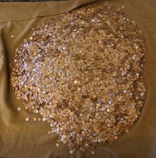 Lot of 500 TRULY UNSEARCHED US $0.01 Lincoln Wheat Cents 1909-1958 Pennies picture