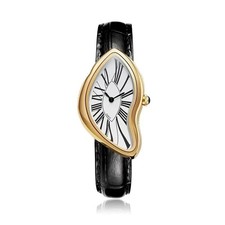 Melting Crash Watch Dali Paris French Vintage Rare Irregular Shape Waterproof US picture