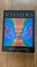 Rare VISIONS Alex Grey Ltd Ed 2003 Encased Set 2 Hardcover Books + 6 Art Prints picture
