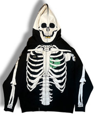 Authentic L-R-G Dead Serious Hoodie Lifted Research Group BIG SIZES BLACK NWT picture