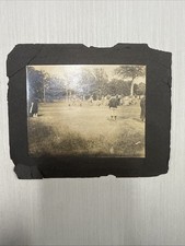 Antique 1900s Crockett Vs Centerville Football TX “Chewing The Rag” Reference picture