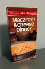 Vintage 1983 Edwards • Finast Macaroni and Cheese Dinner Box - Unopened picture