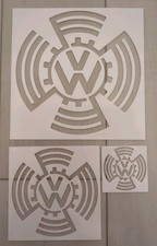 1937 VW/Volkswagen Logo Stencil Set - 3 Sizes - 3,6,9