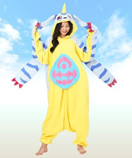 Digimon Gabumon Fleece Kigurumi Costume Unisex Adult One Size Cosplay SAZAC NEW picture