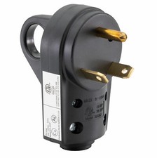 30 Amp RV Plug Replacement Male Plug End Camper Power Adapter 30A picture