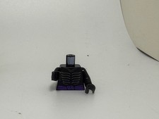 Lego-Torso-Ninjago Skeleton Ribs Gray and Dark Purple Waist Sash Pattern  picture