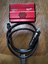 Milwaukee 150W Modified Sine Inverter 13.8V DC to 120V AC Overload Prot picture