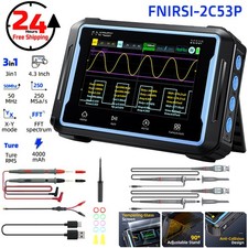 FNIRSI 2C53P 3-in-1 LCD 2 Channel Signal Generator Digital Storage Oscilloscope picture