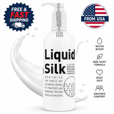 Liquid Silk Personal Water Based Lubricant Large Pump Bottle 250ml picture