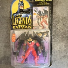 Kenner Legends of Batman Knightquest Batman Action Figure w/ Wings Missile Boxed picture