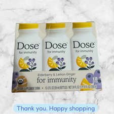 Dose for Immunity Shot Pack of 12 | Daily Immune Support 12-2 FL OZ NEW SHIPPING picture