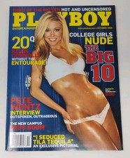 Playboy Magazine October 2008 College Girls Centerfold Attached  picture