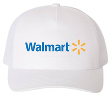 Walmart store Wal-Mart logo Retro Yoopong Flexfit  6506 Trucker Hat Cap picture