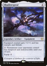 MTG Magic the Gathering Shadowspear (236/412) Theros Beyond Death LP picture