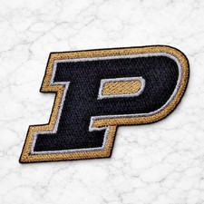PURDUE BOILERMAKERS NCAA Embroidered Iron/Sew On Patch 2.5
