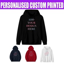 Personalized Halloween 320gHoodie Sweatshirt Custom Logo Photo Text Print Gift picture