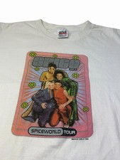 Vintage 1998 Spice Girls Concert SPICEWORLD TOUR T Shirt Single Stitch Anvil XL picture