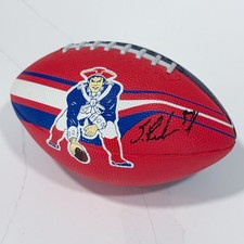 New England Patriots Jordan Richards #37 Signed Youth Football Super Bowl Champ picture