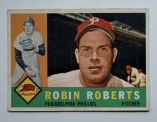 Robin Roberts 1960 Topps Baseball VG #264 Phillies picture