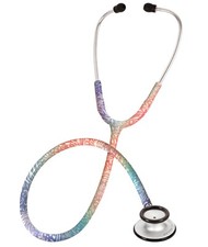 Prestige Medical Clinical Lite Stethoscope * Pastel Animal Print *  NEW PRINT picture