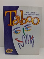 Vintage 2000 Hasbro Hersch & Co. Taboo Board Game Complete In Box picture