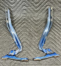 06-11 HONDA CIVIC SEDAN FRONT RIGHT / LEFT HOOD HINGE SET BLUE OEM picture