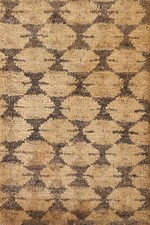 Geometric Moroccan 2x3 Gold Rug Hand-Knotted Carpet picture