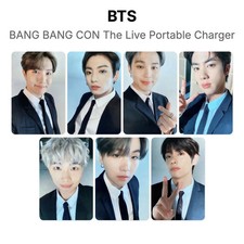 BTS BANG BANG CON The Live Portable Charger Official Photocard KPOP Special Gift picture