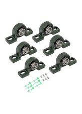 6pcs UCP205-16 Pillow Block Bearing With 1
