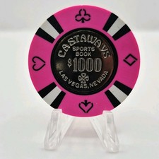 Castaways Las Vegas Nevada  $1000 *Imitation 43mm Chip N1437.S picture