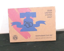 2026-P&D US Mint Dual Date Uncirculated 20 Coin Set 26RJ w/ 2026 PD Lincoln Cent picture