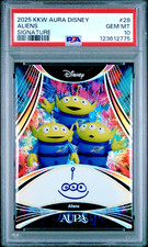 2025 Kakawow AURA Disney /100 ALIENS SIGNATURE REFRACTOR PSA 10 picture