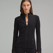 Lululemon Define Jacket Black Full Zip Luon Athletic Track Jacket Womens Size 8 picture