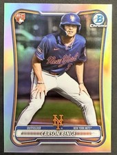 2026 Carson Benge Bowman Chrome Red Rookie Refractor Mets picture