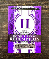 2026-27 UD Artifacts Purple Rookie Relic Redemption 2 Dual Patch Ivar Stenberg picture