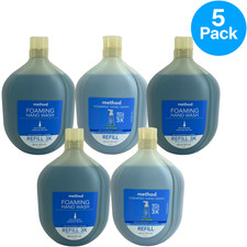 Method Foaming Hand Wash Refill Sea Minerals 28 oz 5 Pack New picture